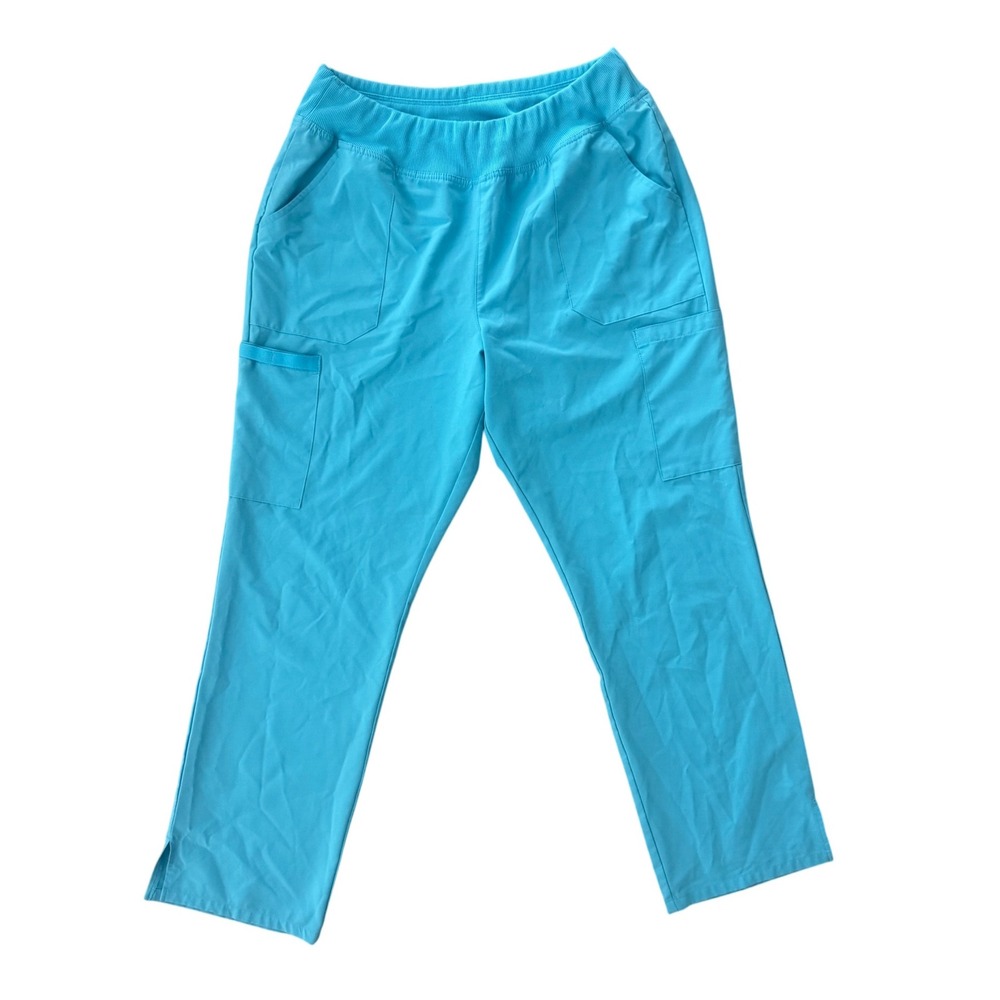 Dickies Turquoise Blue Scrub Pants DK005 Women's Size L G Gā